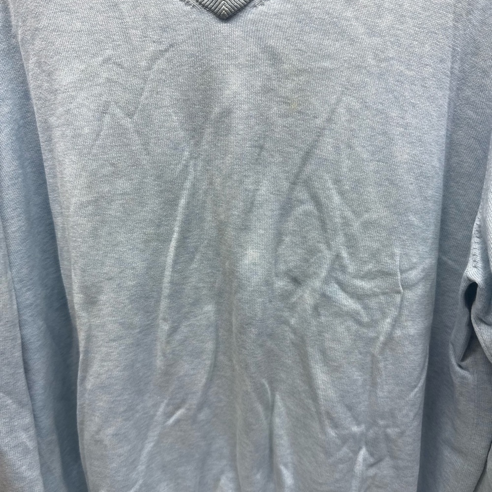 Brooks Brothers Pale Blue V-Neck Sweater - Picture 3 of 4